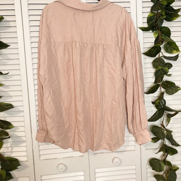 Free People - We The Free Pink Love Until Tomorrow Top L - Picture 6 of 7